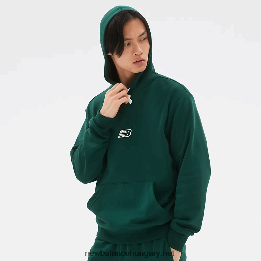 6XH8F06530 férfiak nb essentials polár kapucnis pulcsi