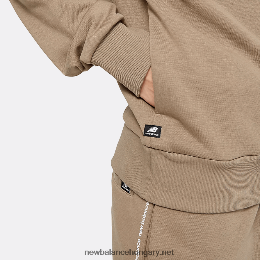 6XH8F06533 férfiak nb essentials polár kapucnis pulcsi