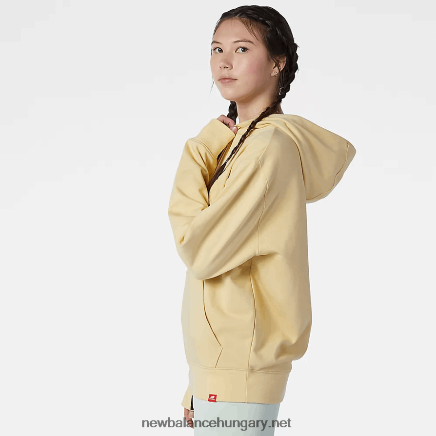 6XH8F06660 férfiak nb essentials hímzett kapucnis pulcsi