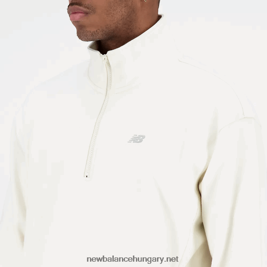 New Balance 6XH8F01568 férfiak athletics remastered francia frottír 1/4 cipzár