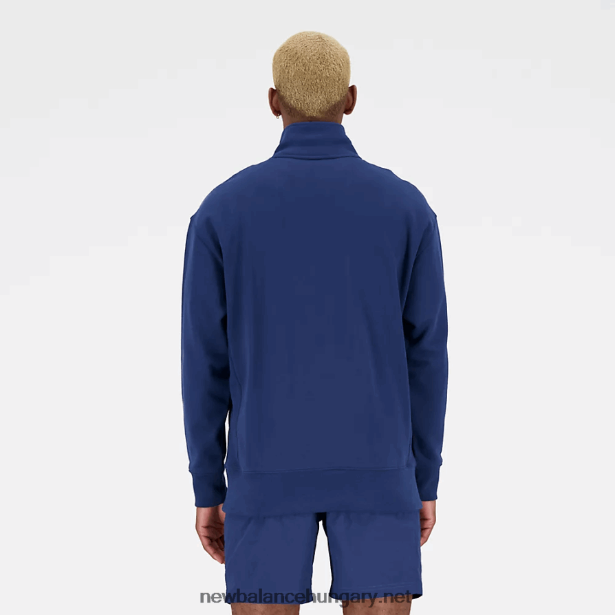 New Balance 6XH8F01569 férfiak athletics remastered francia frottír 1/4 cipzár