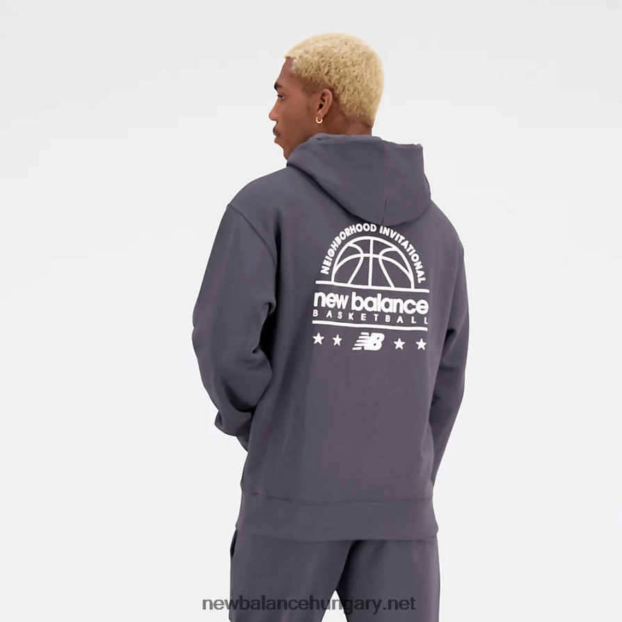 New Balance 6XH8F01775 férfiak karika pulcsi