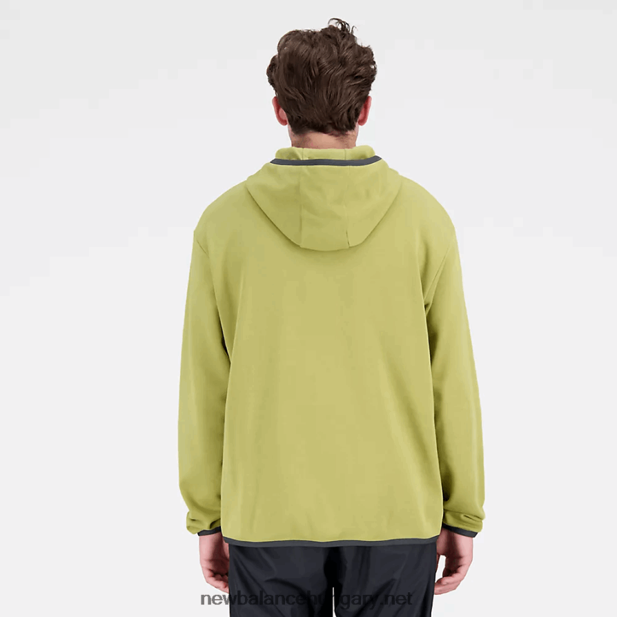 New Balance 6XH8F01809 férfiak frottír kapucnis pulcsinál