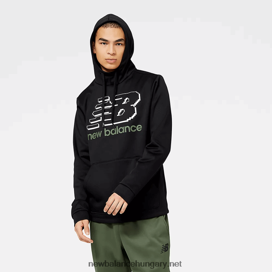 New Balance 6XH8F01828 férfiak tenacity teljesítmény polár pulóver kapucnis pulóver
