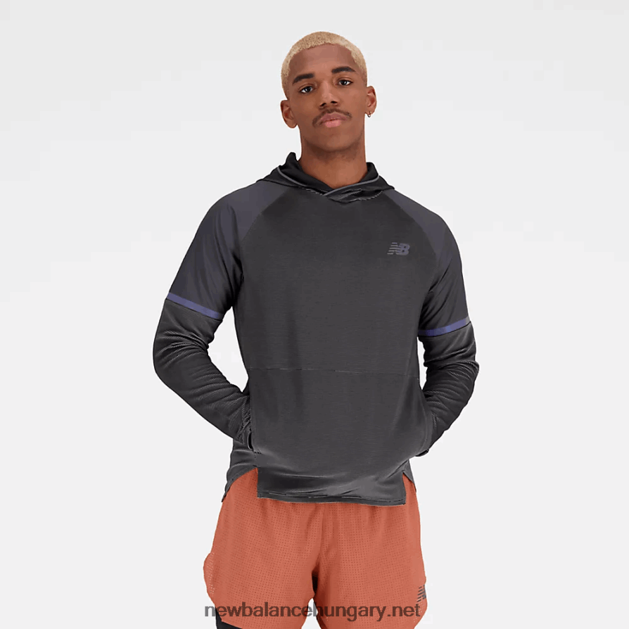 New Balance 6XH8F01837 férfiak q speed shift kapucnis pulcsi