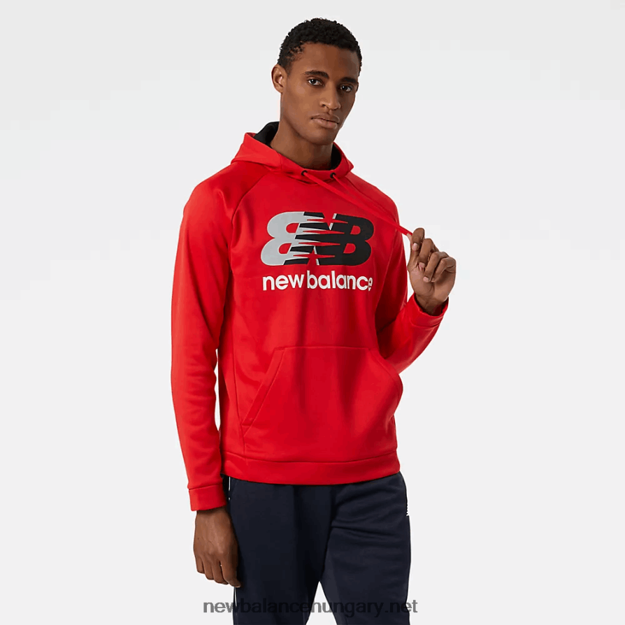 New Balance 6XH8F02147 férfiak Tenacity teljesítmény polár kapucnis pulóver