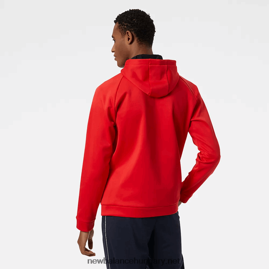 New Balance 6XH8F02147 férfiak Tenacity teljesítmény polár kapucnis pulóver