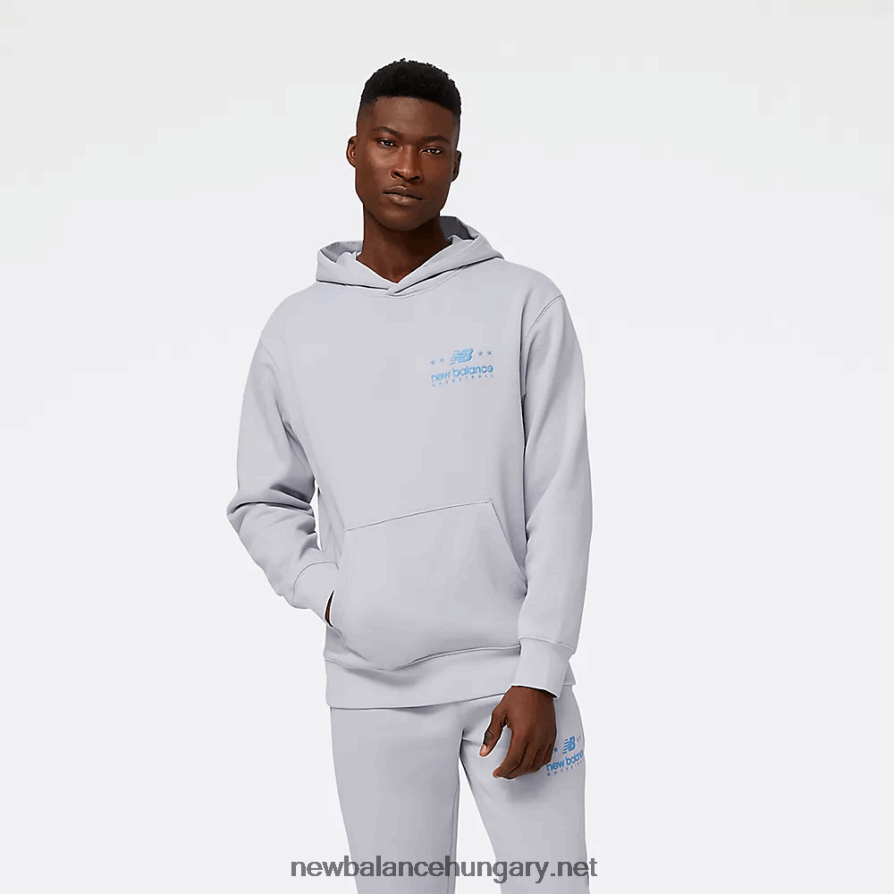 New Balance 6XH8F04792 férfiak karika pulcsi