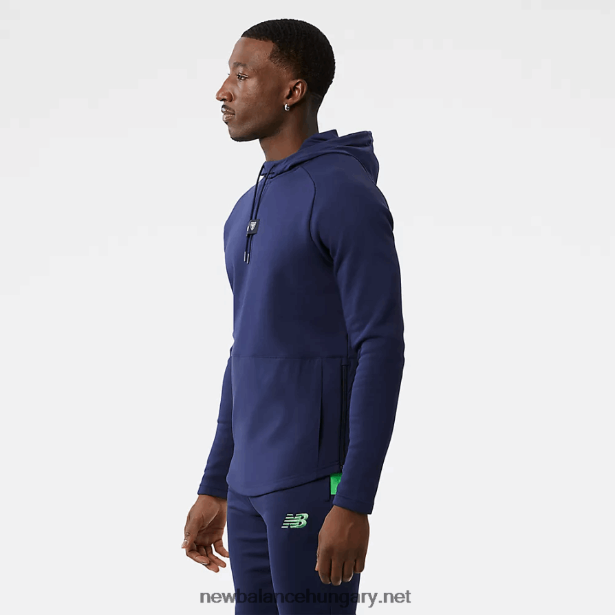 New Balance 6XH8F04978 férfiak atlétikai klub felső kapucnis