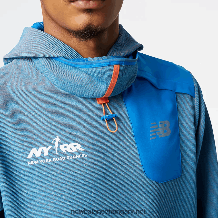 New Balance 6XH8F05044 férfiak fuss for life q speed shift kapucnis pulcsi