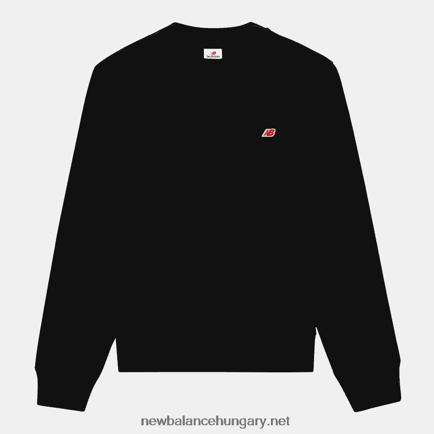 New Balance 6XH8F06509 férfiak USA-ban készült core crewneck pulóver