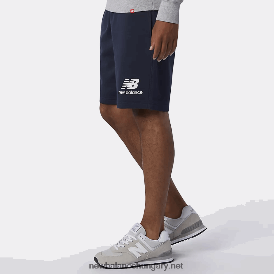 6XH8F04836 férfiak nb essentials halmozott logó rövid