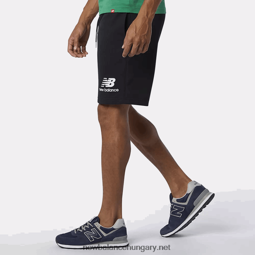 6XH8F04837 férfiak nb essentials halmozott logó rövid