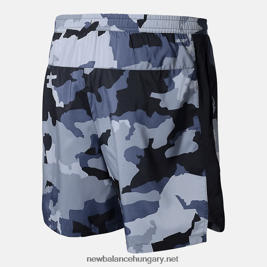 New Balance 6XH8F01904 férfiak nyomtatott gyorsulás 7 hüvelyk rövid