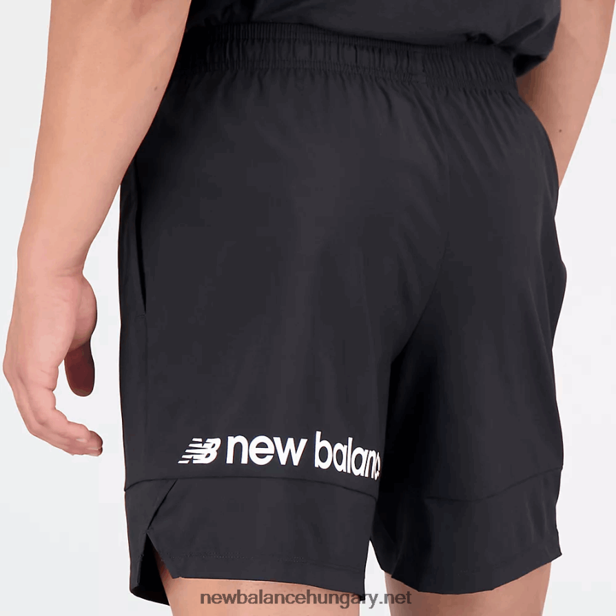 New Balance 6XH8F01906 férfiak 7 hüvelykes szilárdságú tömör szövésű rövid