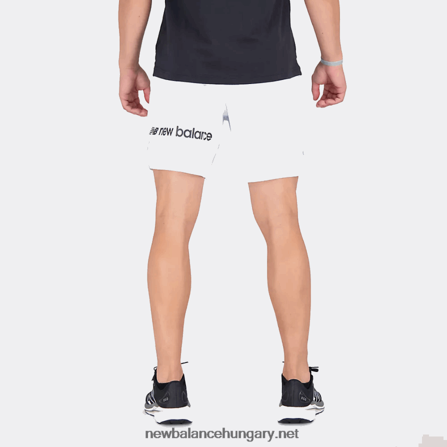 New Balance 6XH8F01907 férfiak 7 hüvelykes szilárdságú tömör szövésű rövid