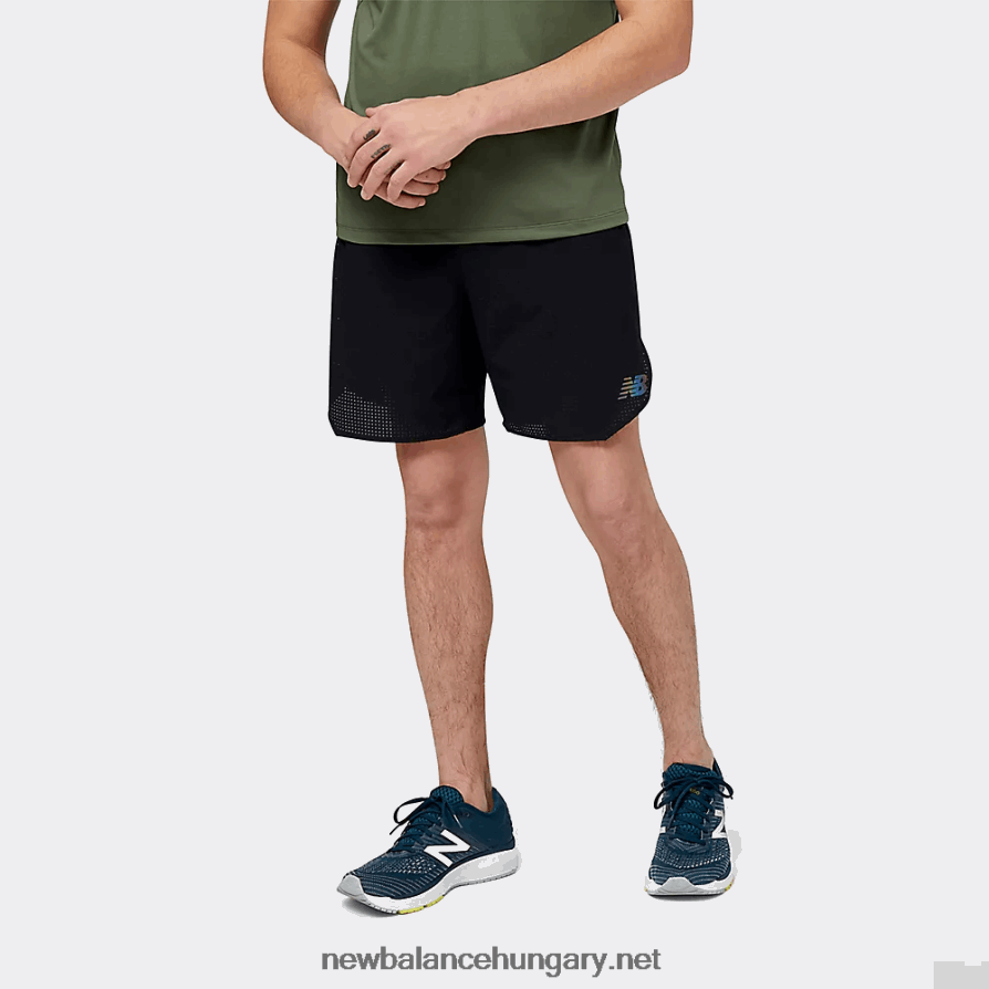 New Balance 6XH8F0366 férfiak q sebesség 7 hüvelyk nincs bélés rövid