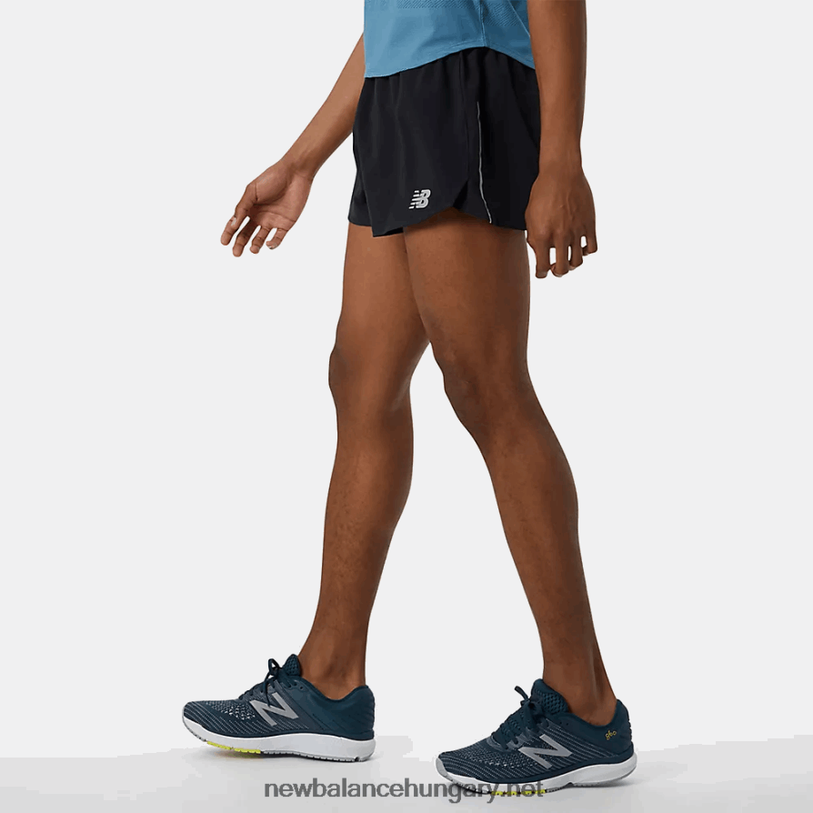 New Balance 6XH8F04986 férfiak ütési futás 3 hüvelykes hasított rövid