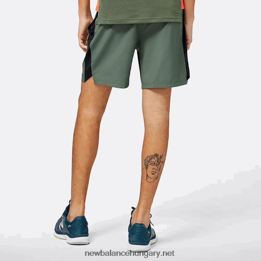 New Balance 6XH8F06634 férfiak nyomtatott accelerate pacer 7 hüvelyk 2 az 1-ben rövid