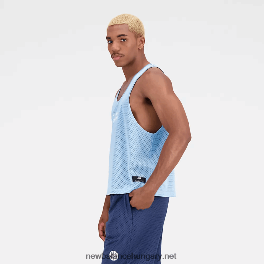 New Balance 6XH8F04797 férfiak karika jersey ujjatlan tank