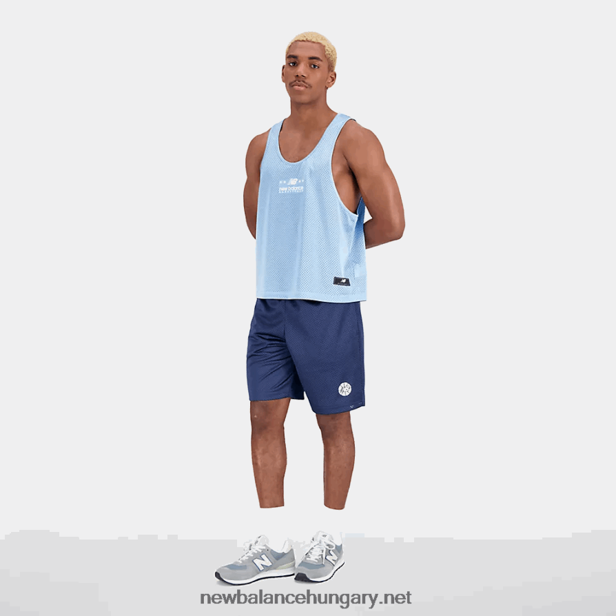 New Balance 6XH8F04797 férfiak karika jersey ujjatlan tank