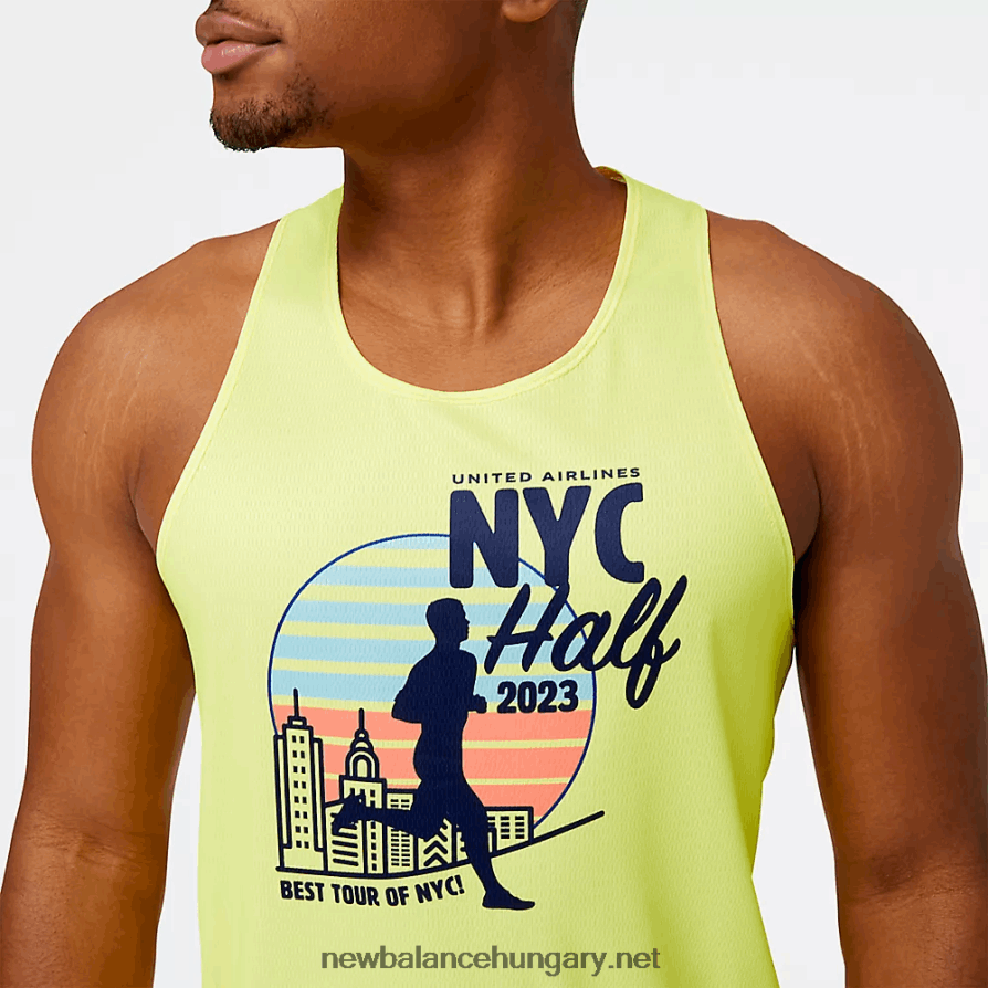 New Balance 6XH8F04935 férfiak egyesült légitársaságok nyc fél szingulett