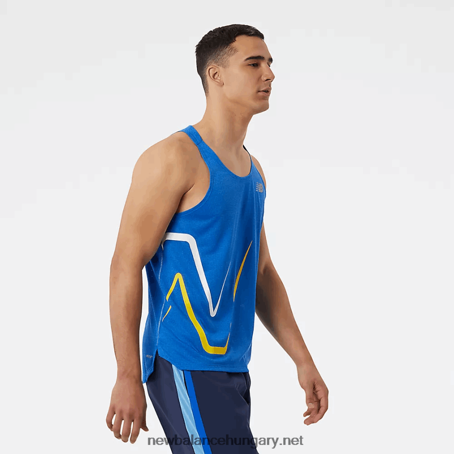 New Balance 6XH8F06646 férfiak grafikus hatás fut szingulett