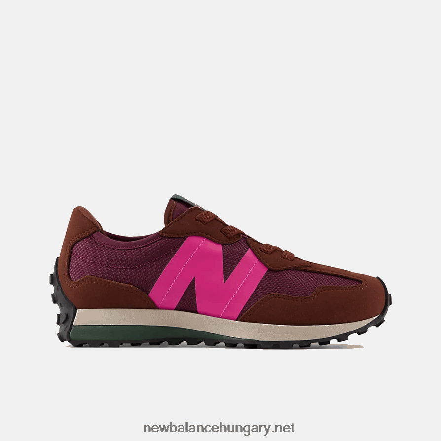 New Balance 6XH8F03711 gyerekek 327 bungee csipke