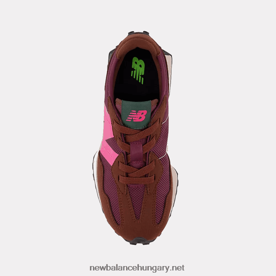 New Balance 6XH8F03711 gyerekek 327 bungee csipke