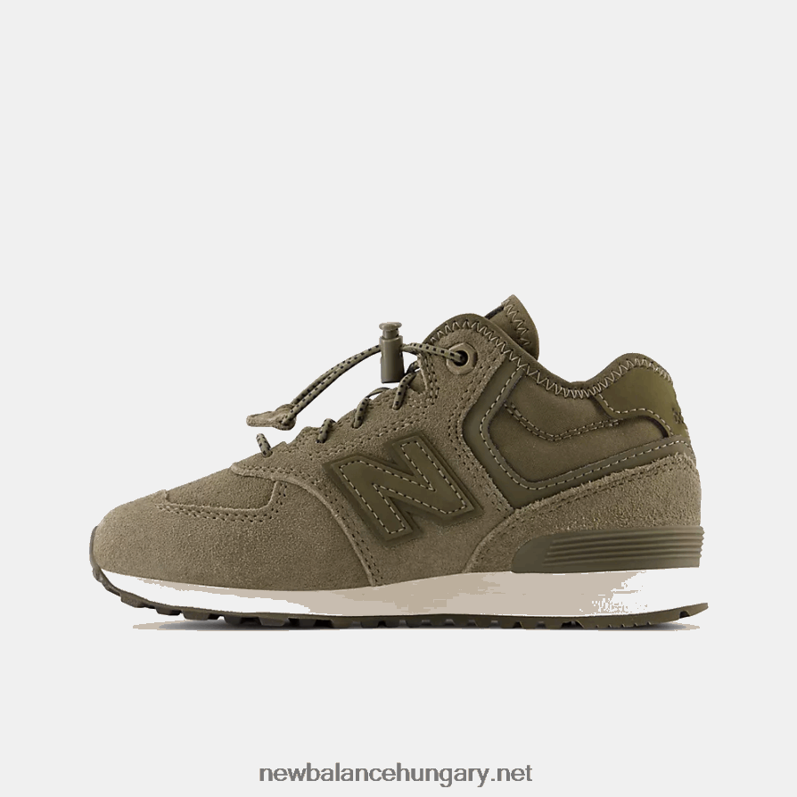New Balance 6XH8F03662 gyerekek 574 órás bungee csipke