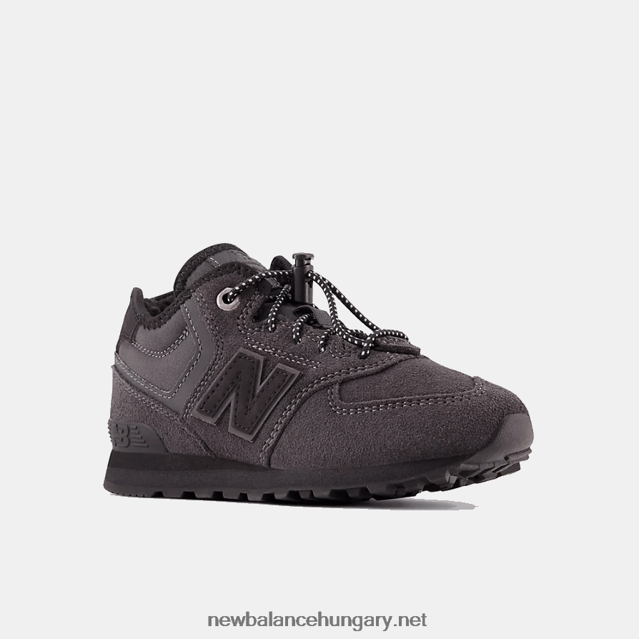 New Balance 6XH8F03663 gyerekek 574 órás bungee csipke