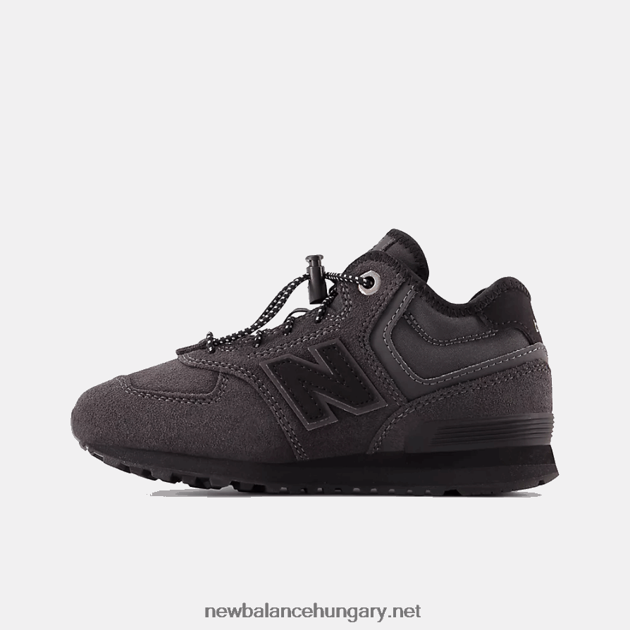 New Balance 6XH8F03663 gyerekek 574 órás bungee csipke