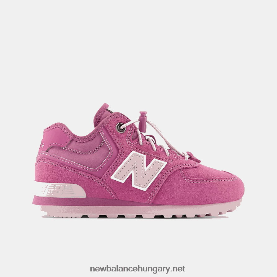 New Balance 6XH8F03664 gyerekek 574 órás bungee csipke