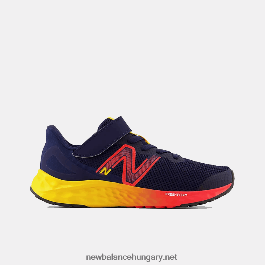 New Balance 6XH8F06143 gyerekek friss habszivacs arishi v4 bungee csipke felső pánttal