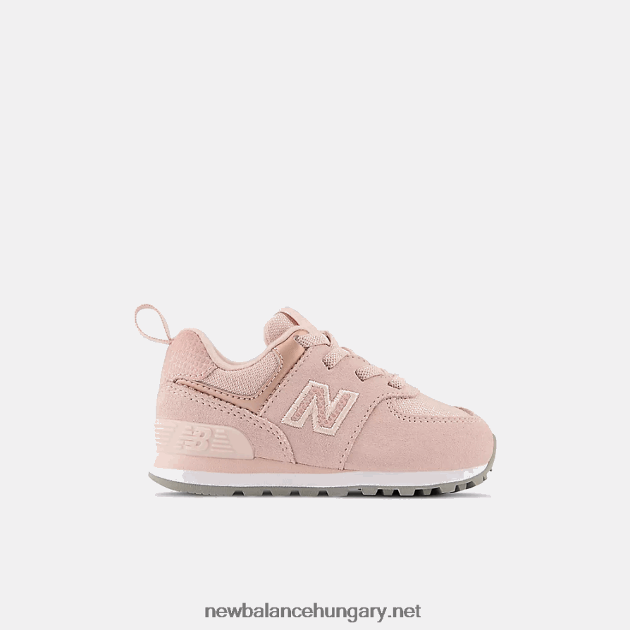 New Balance 6XH8F06148 gyerekek 574-es bungee csipke