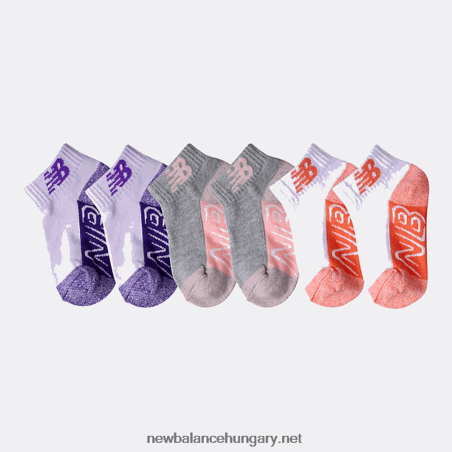 New Balance 6XH8F05258 gyerekek bokazokni 6 csomag