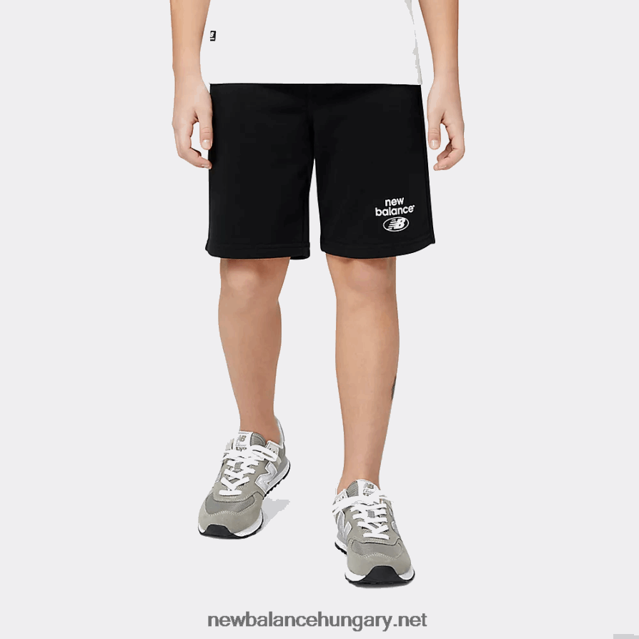 New Balance 6XH8F04057 gyerekek Essentials újragondolva francia frottír short