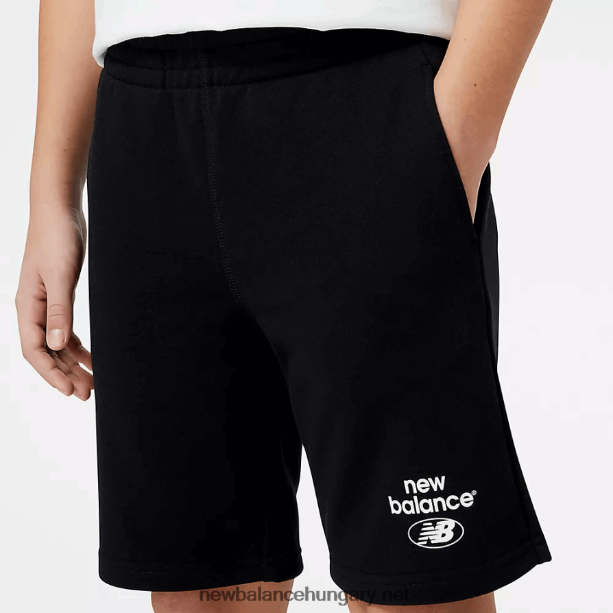 New Balance 6XH8F04057 gyerekek Essentials újragondolva francia frottír short
