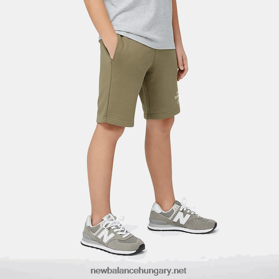 New Balance 6XH8F04058 gyerekek Essentials újragondolva francia frottír short