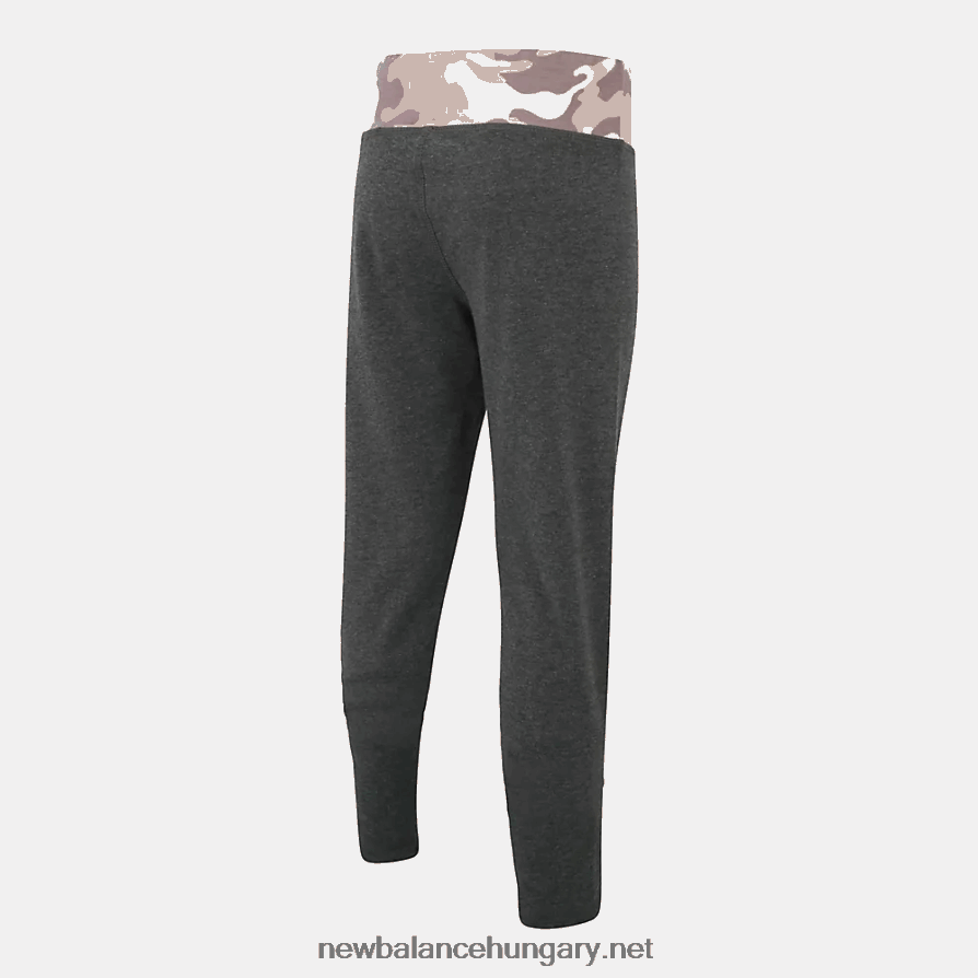 New Balance 6XH8F04060 gyerekek lányok pamut spandex rakott logós leggings