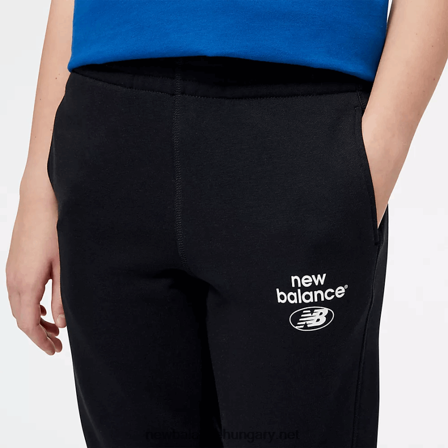 New Balance 6XH8F06557 gyerekek Essentials újragondolt francia frottír melegítőnadrág