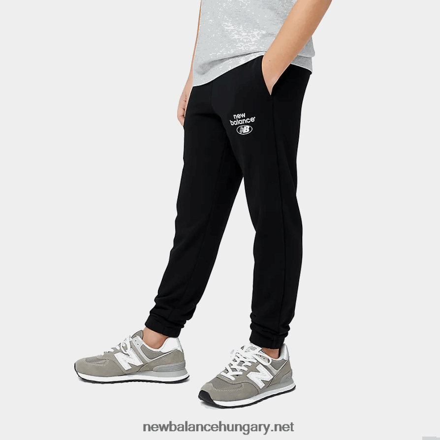 New Balance 6XH8F06559 gyerekek Essentials újragondolt archív francia frottír nadrág