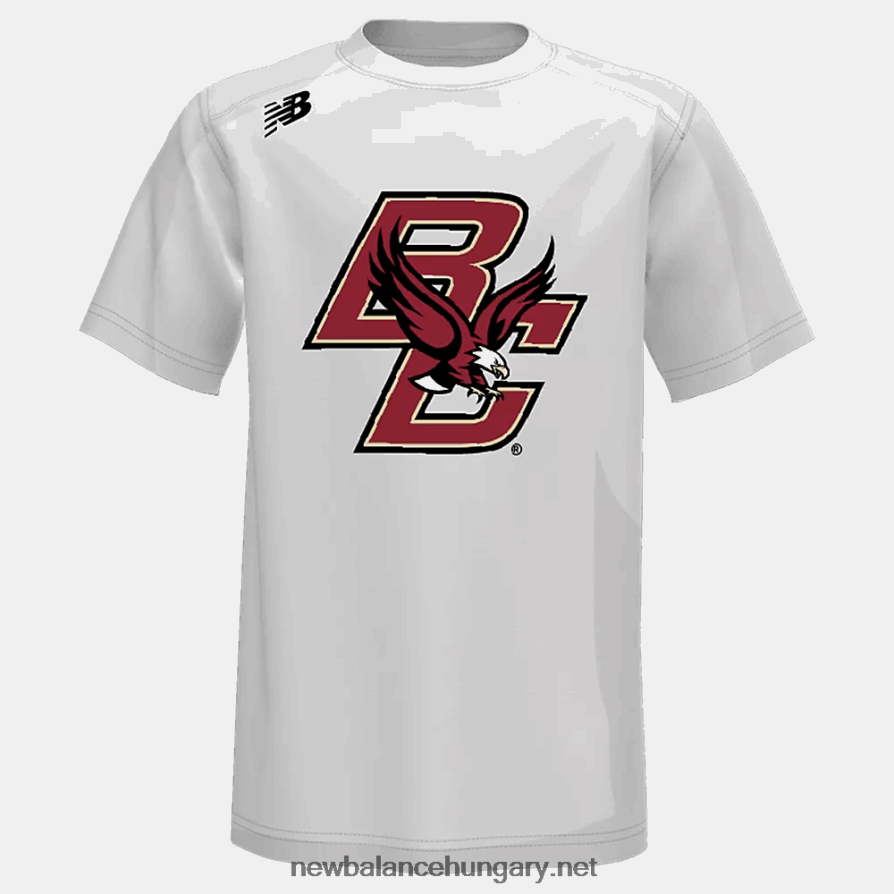 6XH8F06286 gyerekek nb rövid ujjú műszaki póló (bostoni főiskola)