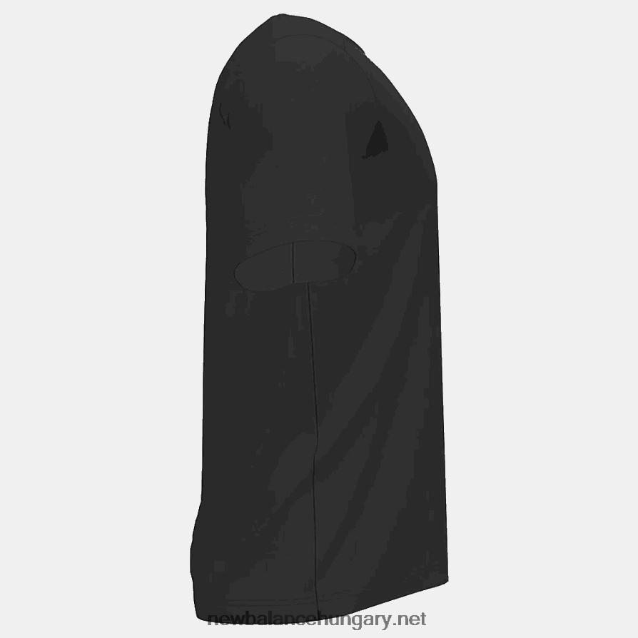 6XH8F06287 gyerekek nb rövid ujjú műszaki póló (bostoni főiskola)