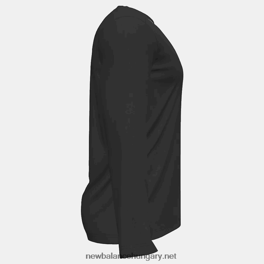 6XH8F06288 gyerekek nb hosszú ujjú műszaki póló (bostoni főiskola)