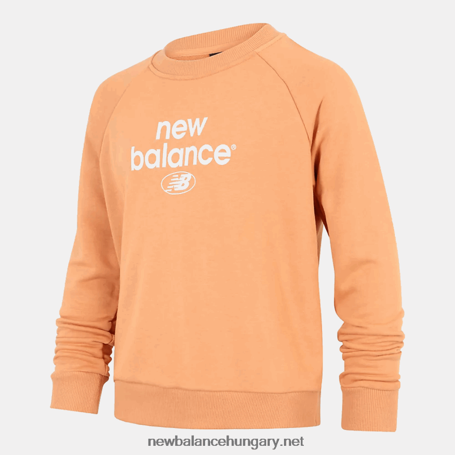New Balance 6XH8F04046 gyerekek Essentials újragondolt archívum francia frottír crewneck