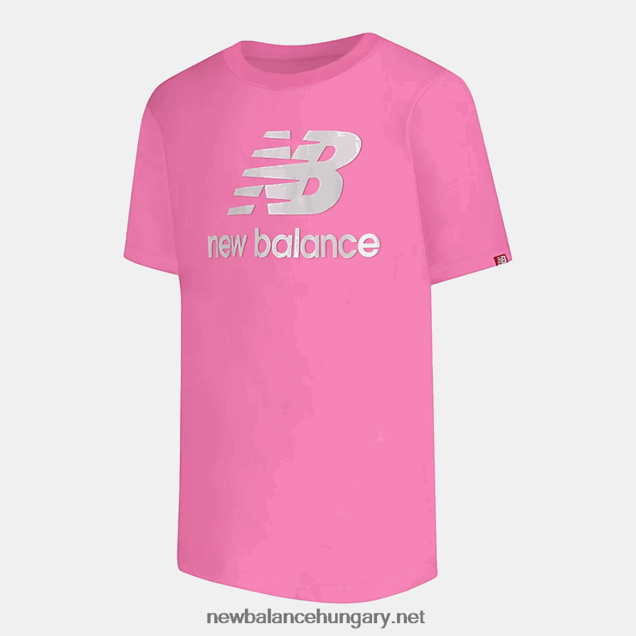 New Balance 6XH8F06275 gyerekek Essentials logós póló