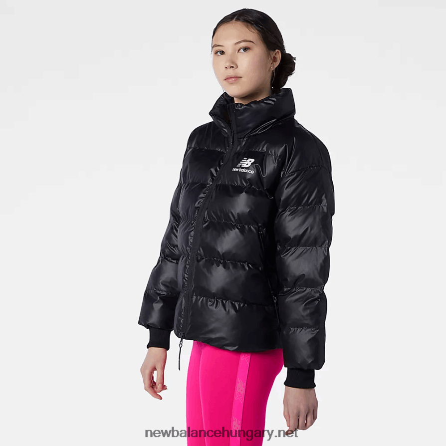 6XH8F03406 nők nb athletics téliesített rövid szintetikus kabát