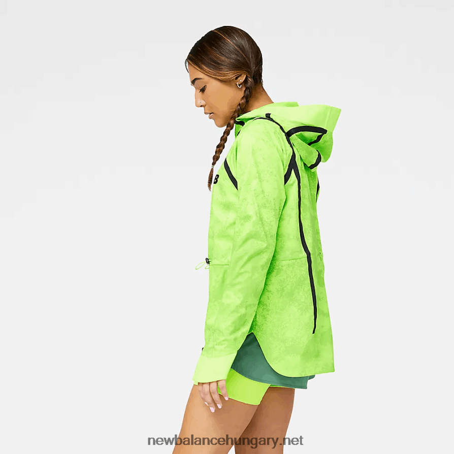 New Balance 6XH8F02713 nők ütési futás vízálló kabátnál