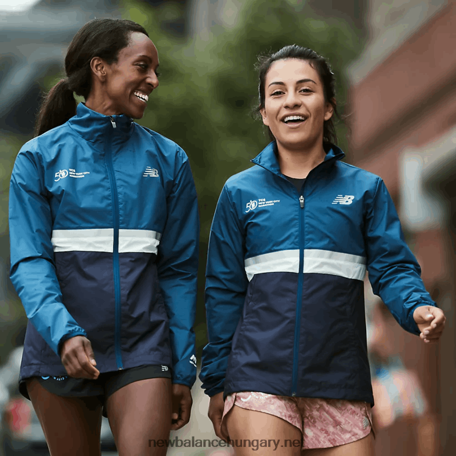 New Balance 6XH8F03480 nők nyc maratoni maratoni kabát